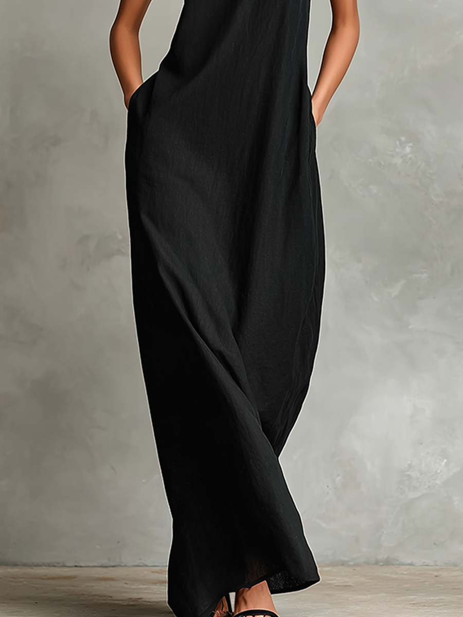Tabitha - Premium Linen Maxi Dress