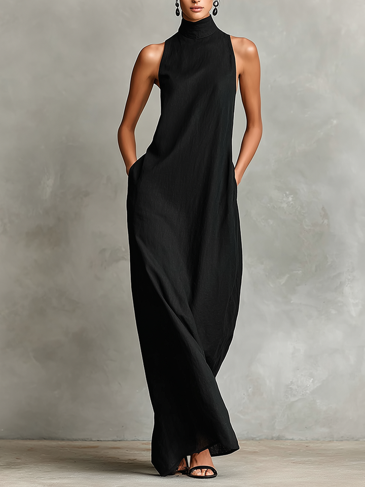Tabitha - Premium Linen Maxi Dress