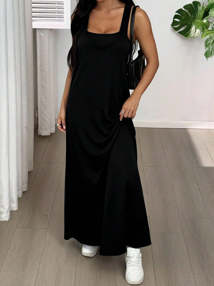 Evania - Layered Two Piece Maxi Dress Set