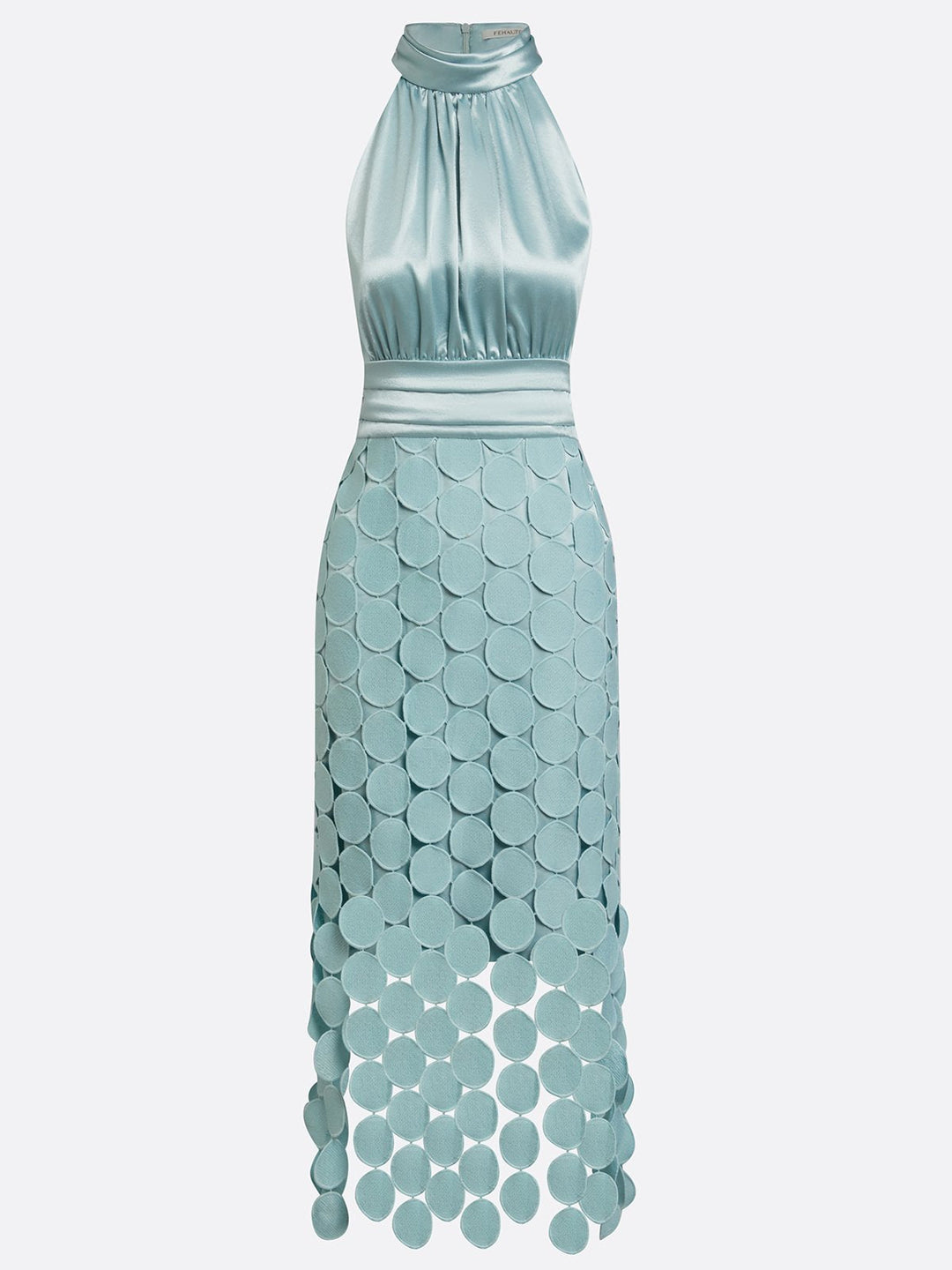 Kateline - Luxe Halter Midi Dress