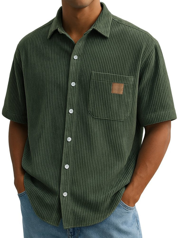 Anwick - Soft-Touch Ribbed Shirt