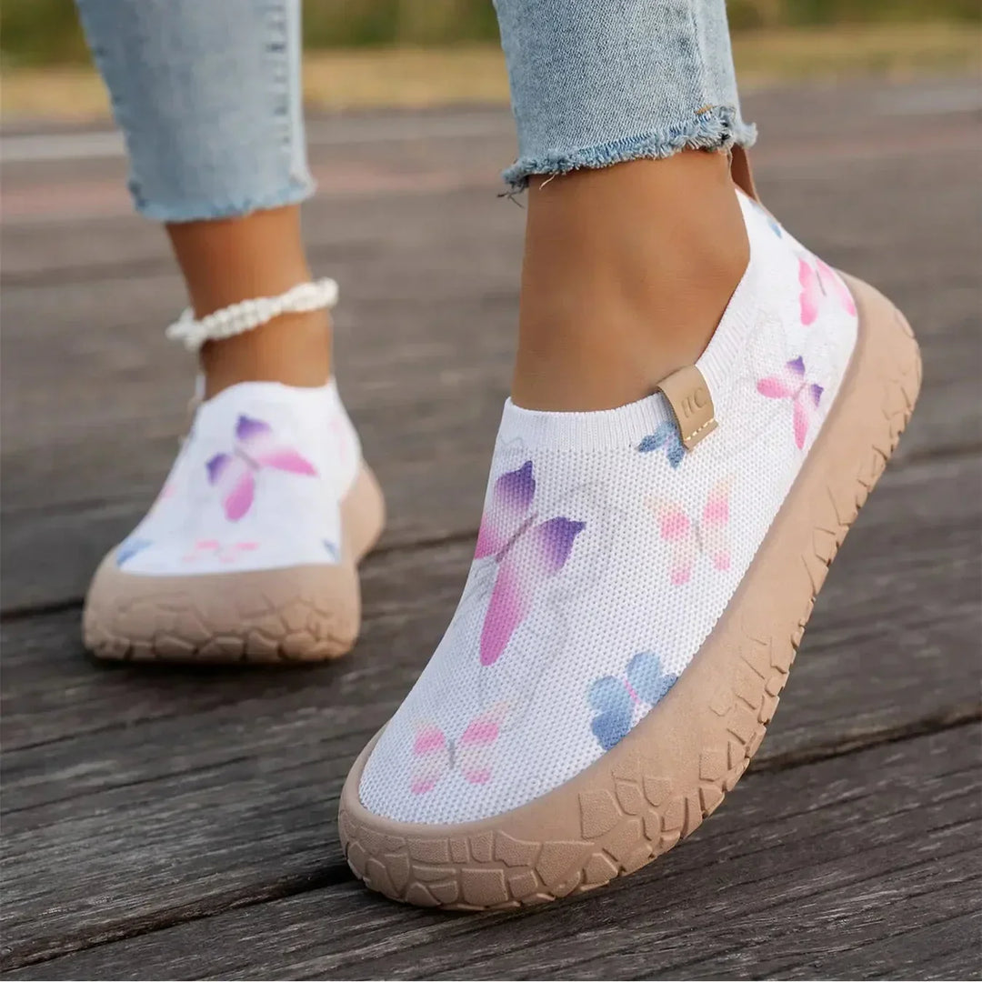 Allegra - Cushioned Slip-On Sneakers