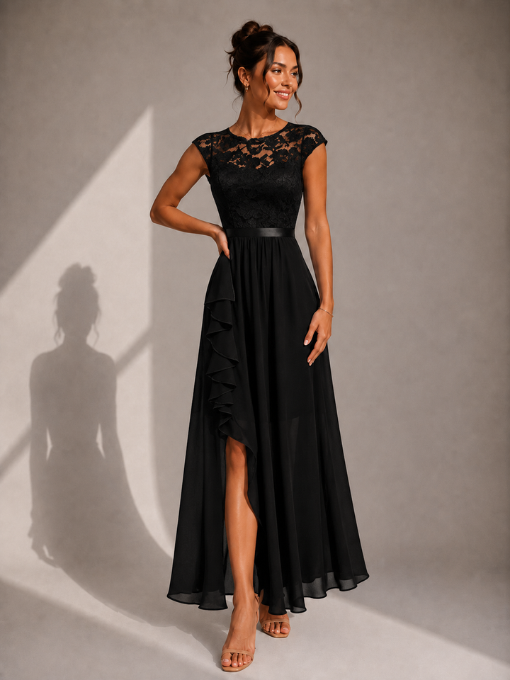Winsome - Flowing A-Line Maxi Dress
