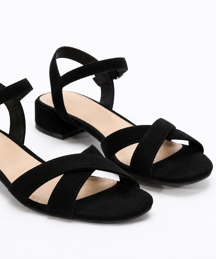 Abrielle - Elegant Low-Heel Sandals