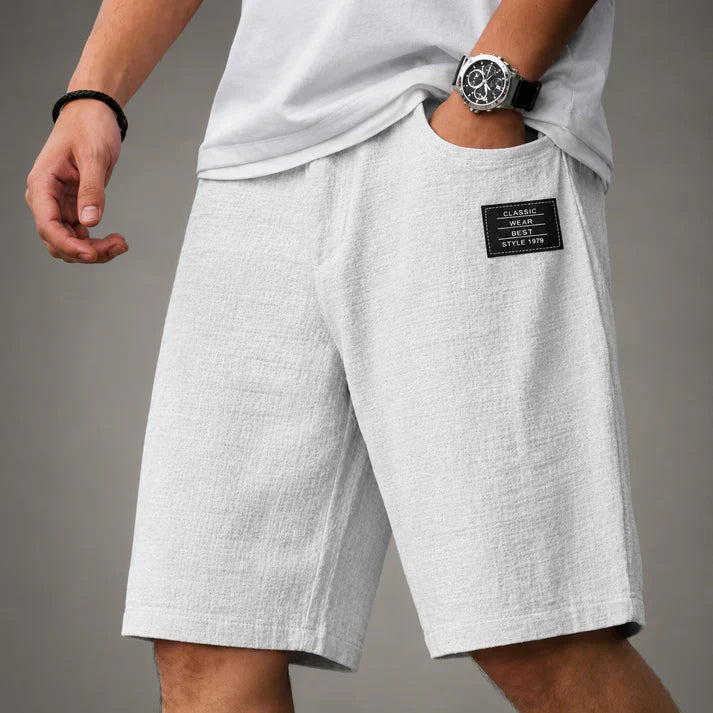 Caelan - Refined Linen Shorts