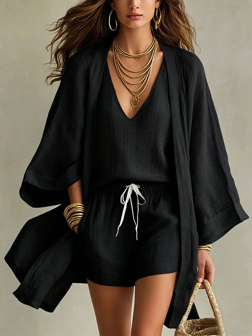 Ardenia - Breathable Linen Three-Piece Set