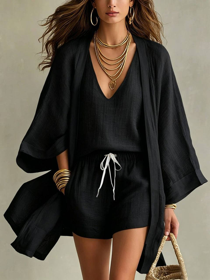 Ardenia - Breathable Linen Three-Piece Set
