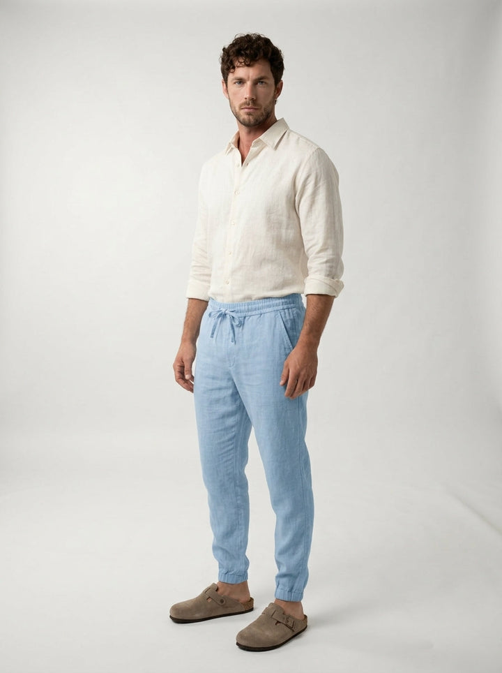 Carrick - Lightweight Linen Joggers