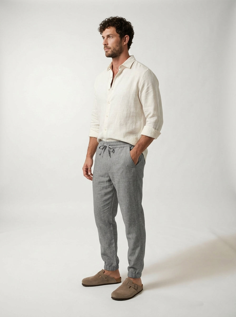 Carrick - Lightweight Linen Joggers
