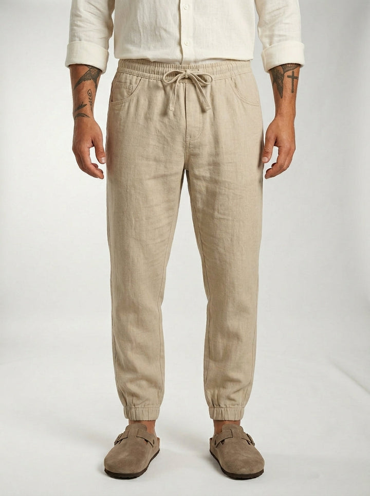 Carrick - Lightweight Linen Joggers