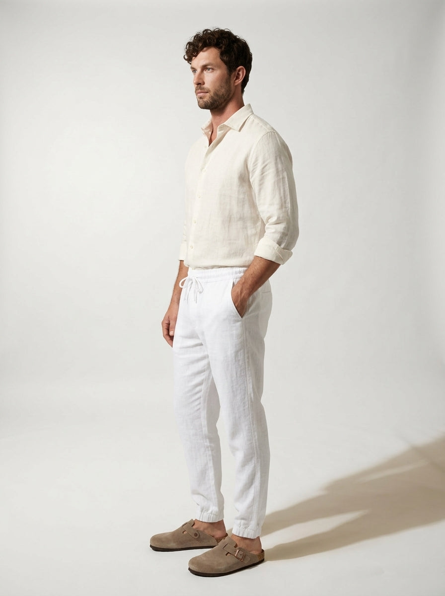 Carrick - Lightweight Linen Joggers