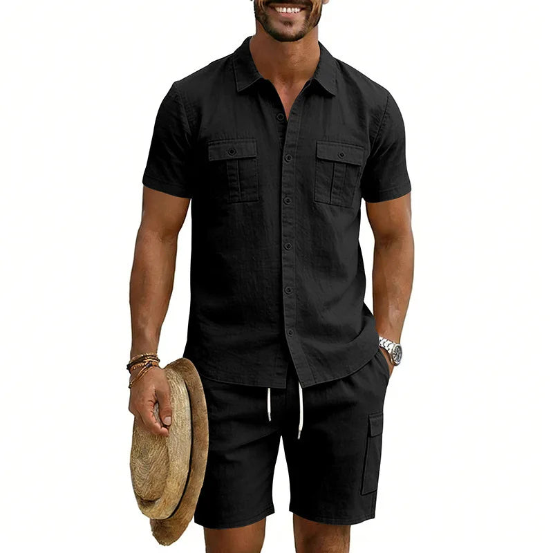 Yarcombe - Breathable Men's Two-Piece Set