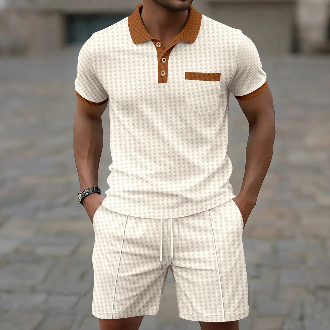 Huxford - Soft-Touch Polo Set