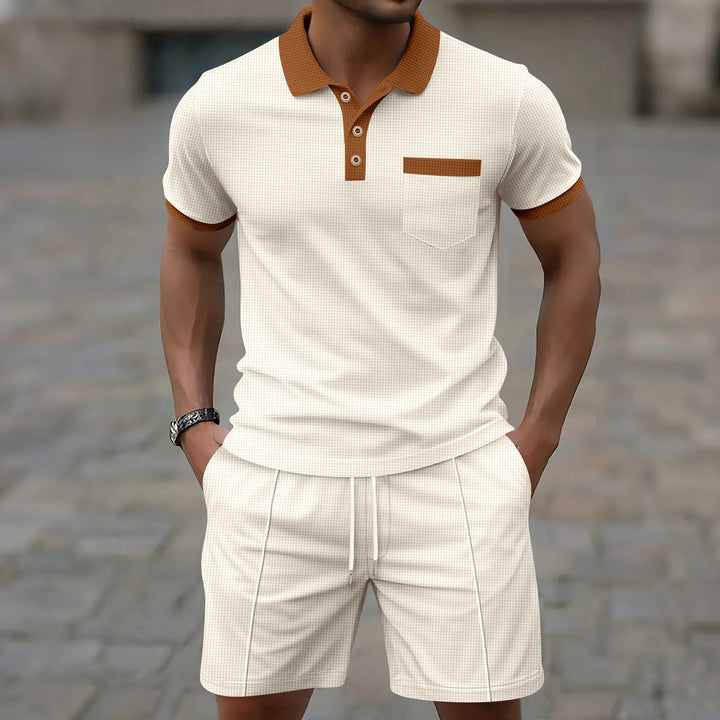 Huxford - Soft-Touch Polo Set
