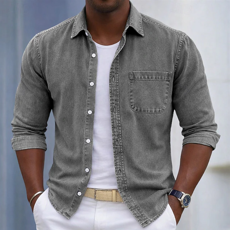 Cromwell - Soft-Touch Long-Sleeve Shirt