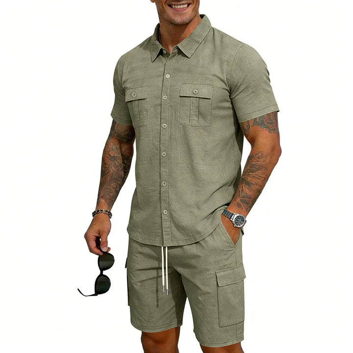 Yarcombe - Breathable Men's Two-Piece Set