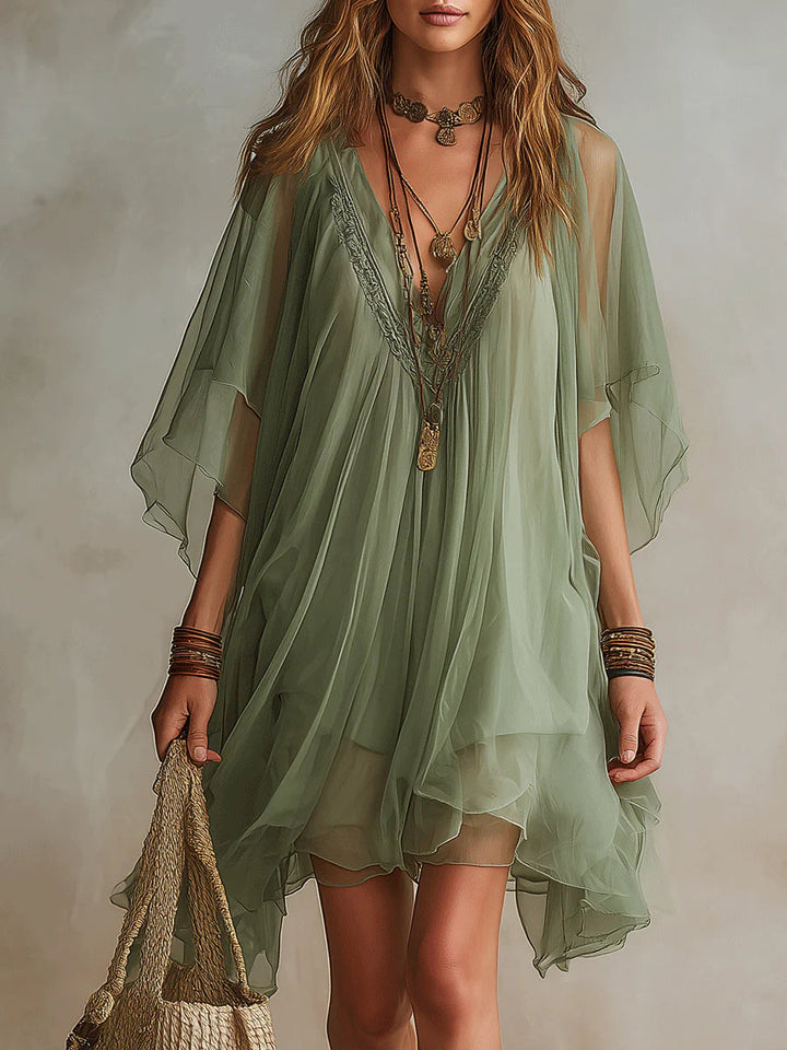 Ravenna - Soft-Touch Mini Dress