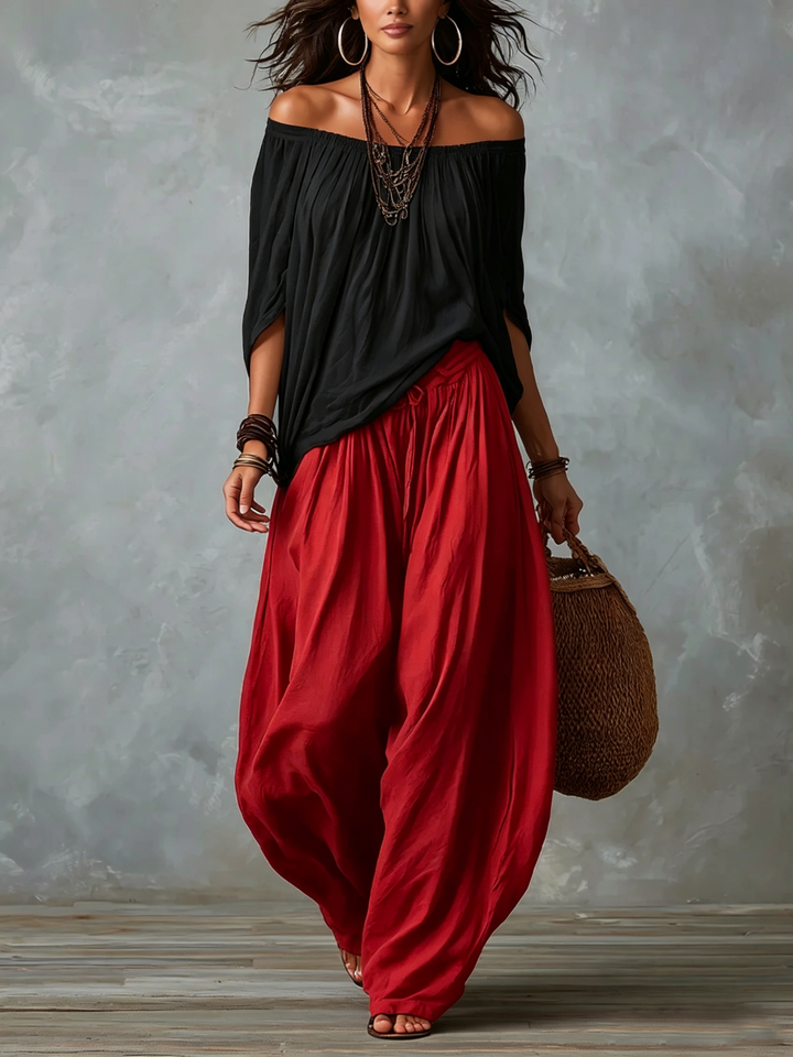 Beatha - Fluid Off-Shoulder Co-ord Set