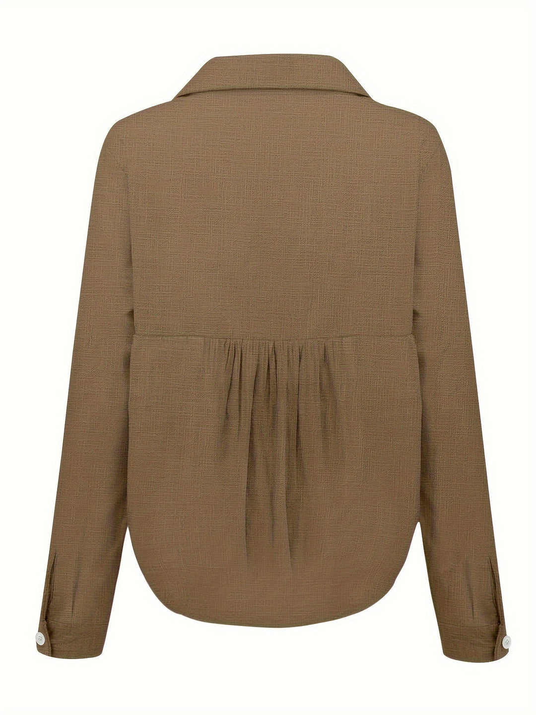 Caelia - Sheer Long-Sleeve Shirt