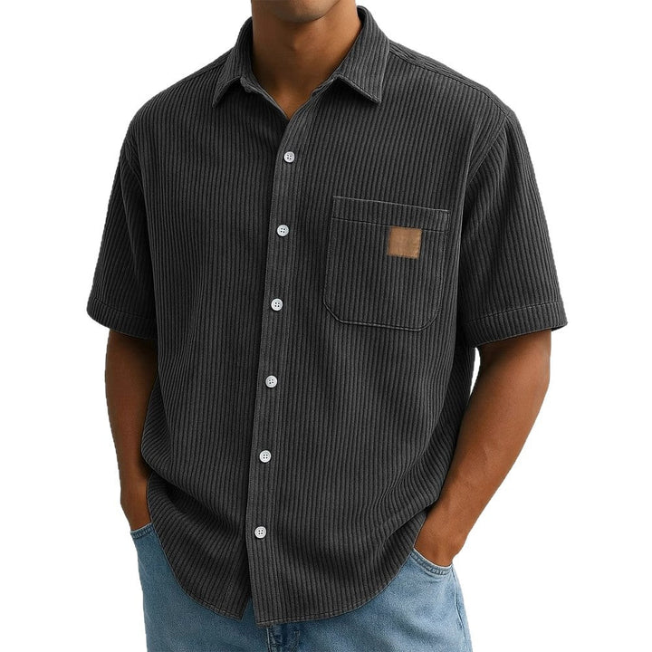 Anwick - Soft-Touch Ribbed Shirt