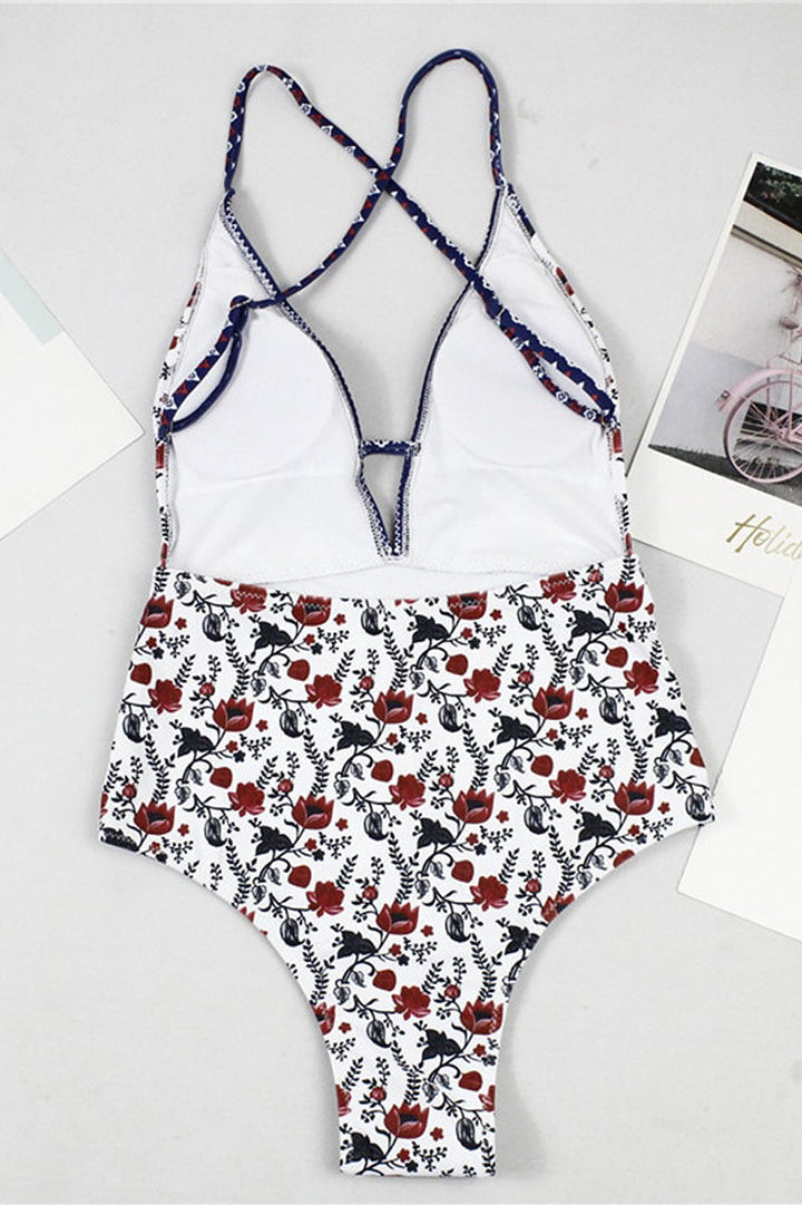 Sereina - Sculpting V-Neck One-Piece Swimsuit