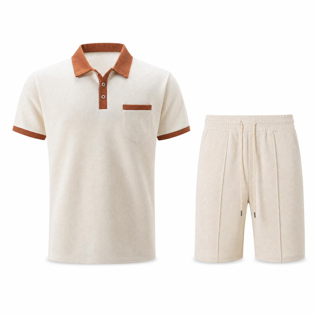 Huxford - Soft-Touch Polo Set