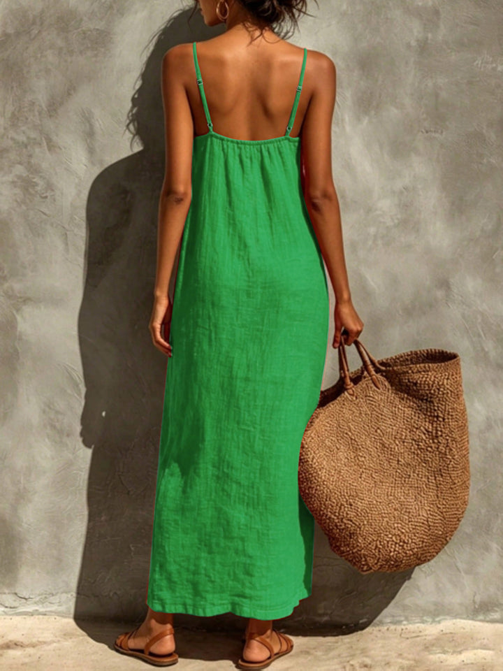 Ismeralda - Lightweight Strappy Maxi Dress