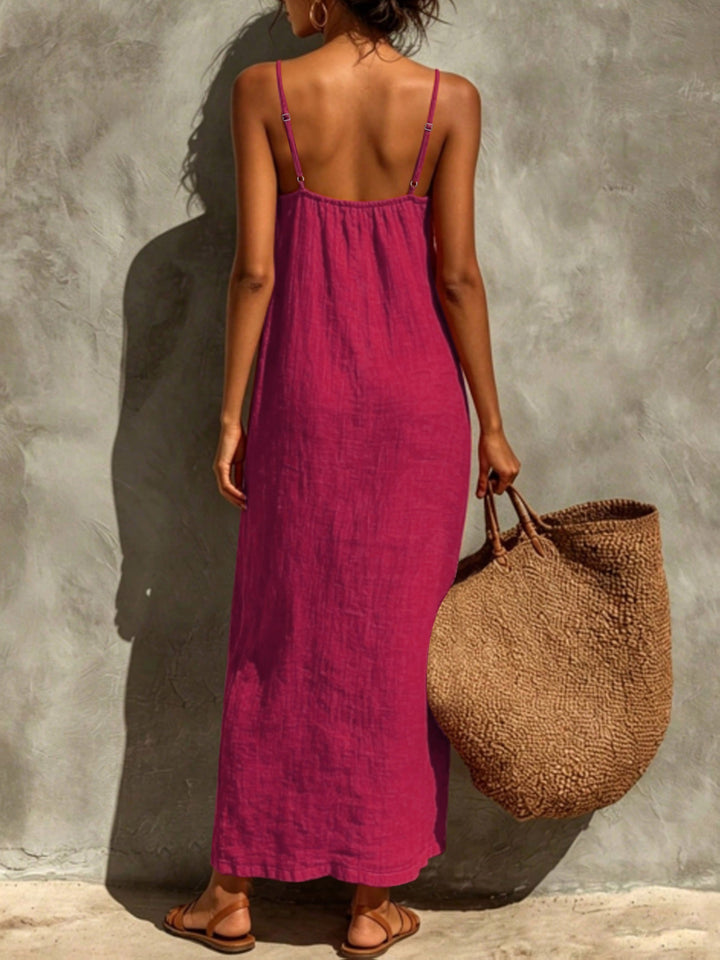 Ismeralda - Lightweight Strappy Maxi Dress