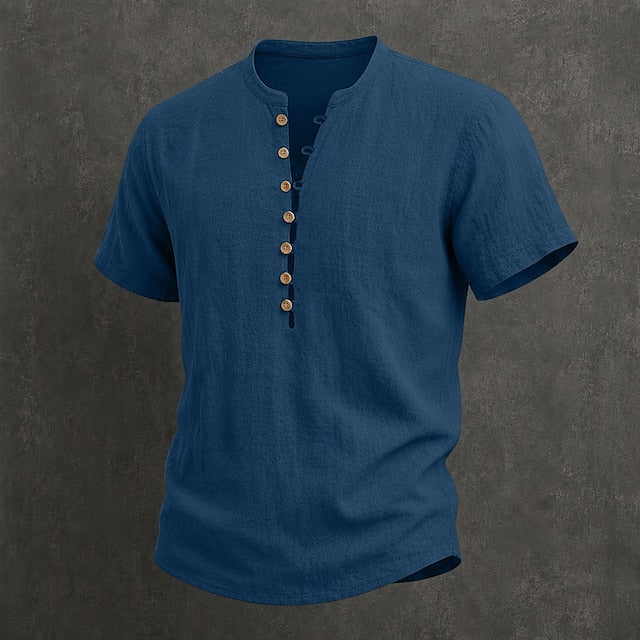Bowie - Breathable Linen Shirt