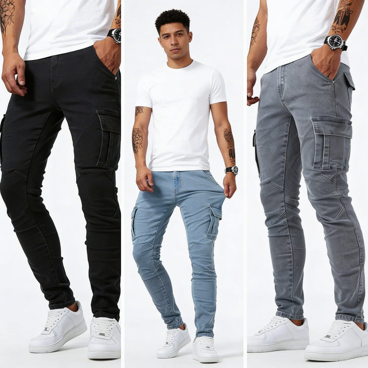 Uriah - Performance Stretch Cargo Jeans