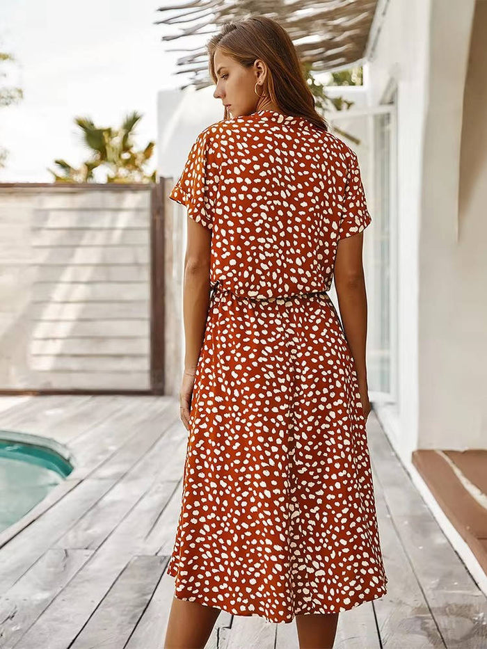 Viviana - Relaxed Collared Midi Dress
