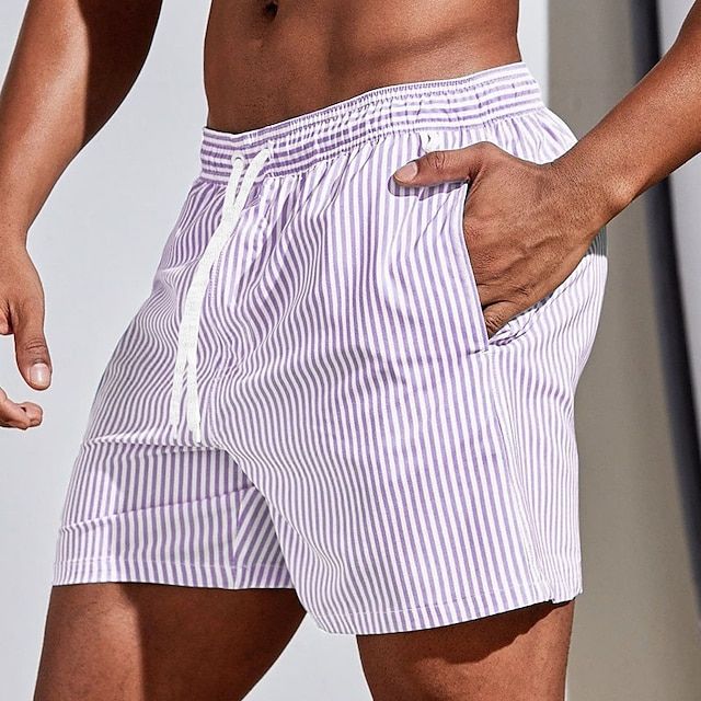 Jarrow - Quick-Dry Striped Boardshorts