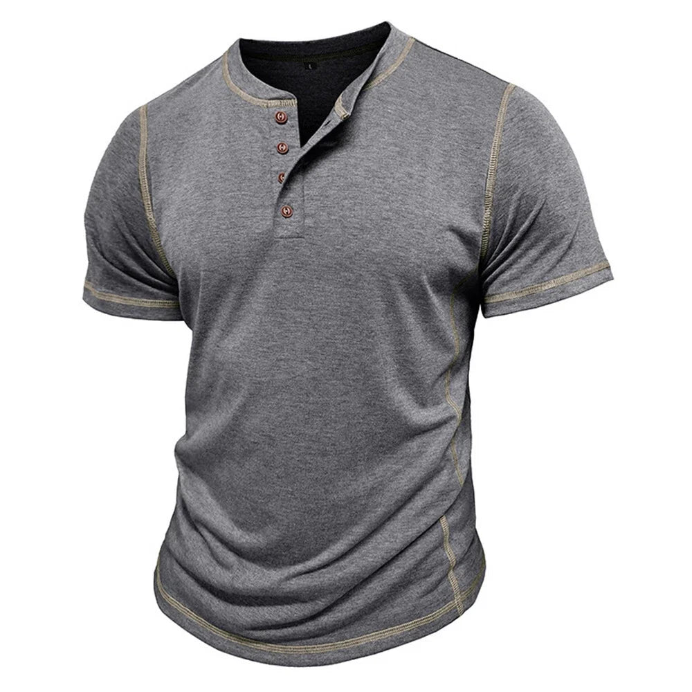 Bardwell - Soft-Touch Henley T-Shirt