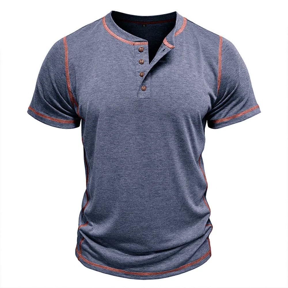 Bardwell - Soft-Touch Henley T-Shirt