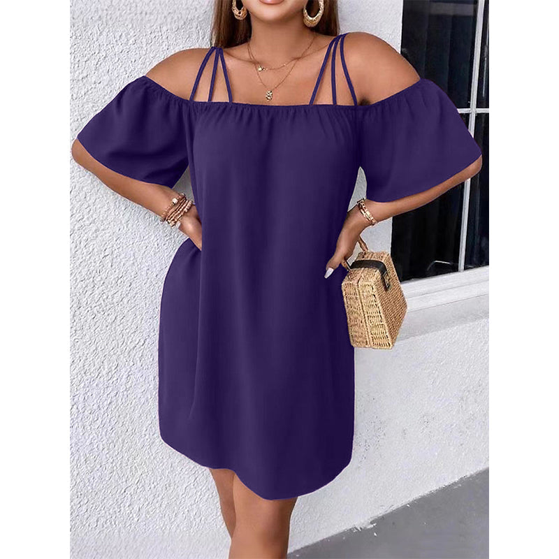 Alissia - Airy Off-Shoulder Dress