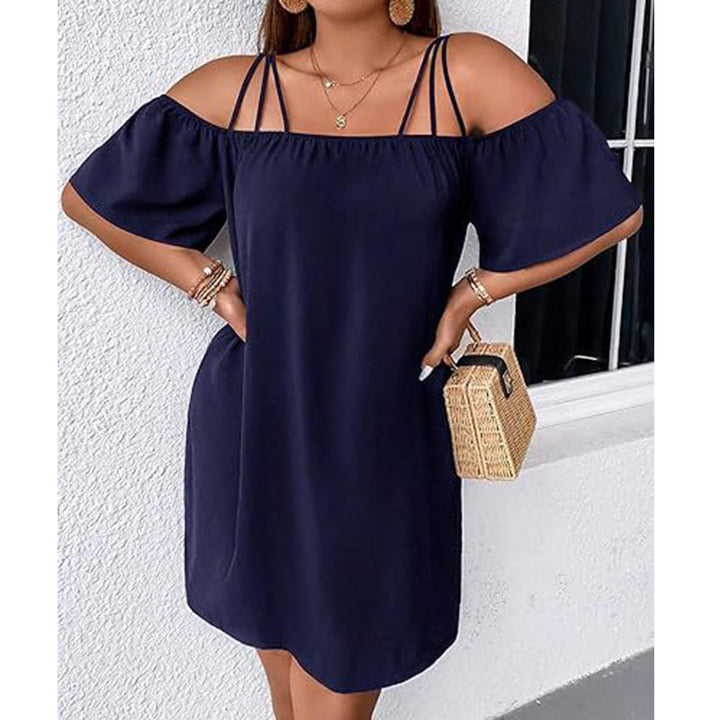 Alissia - Airy Off-Shoulder Dress