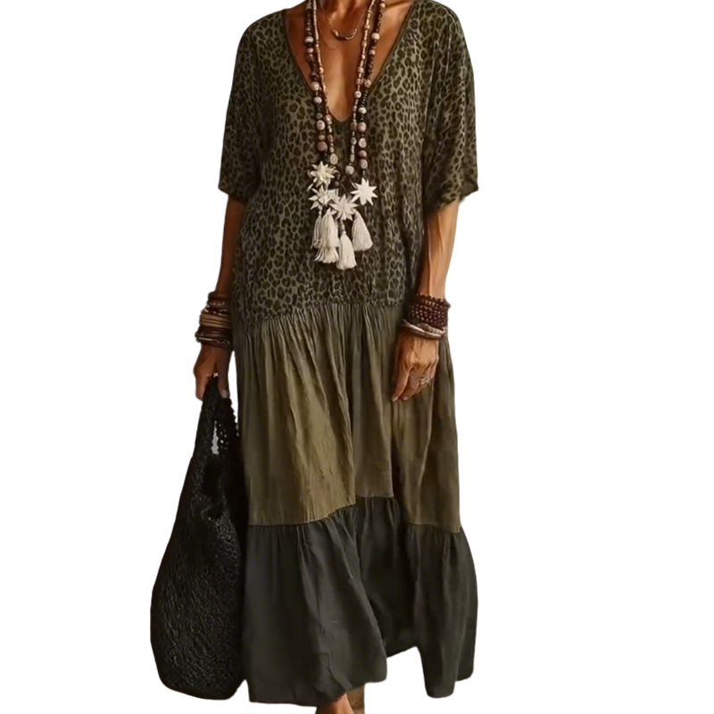 Catrina - Ultralight Bohemian Ruffle Maxi Dress
