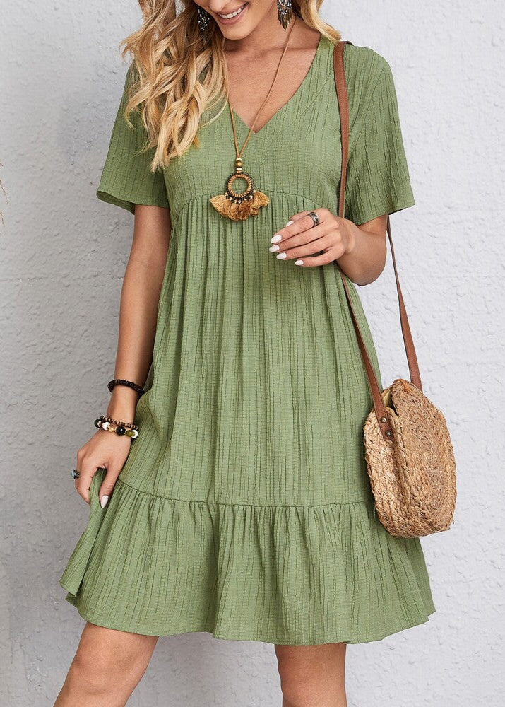 Flavia - Fluid Layered Dress